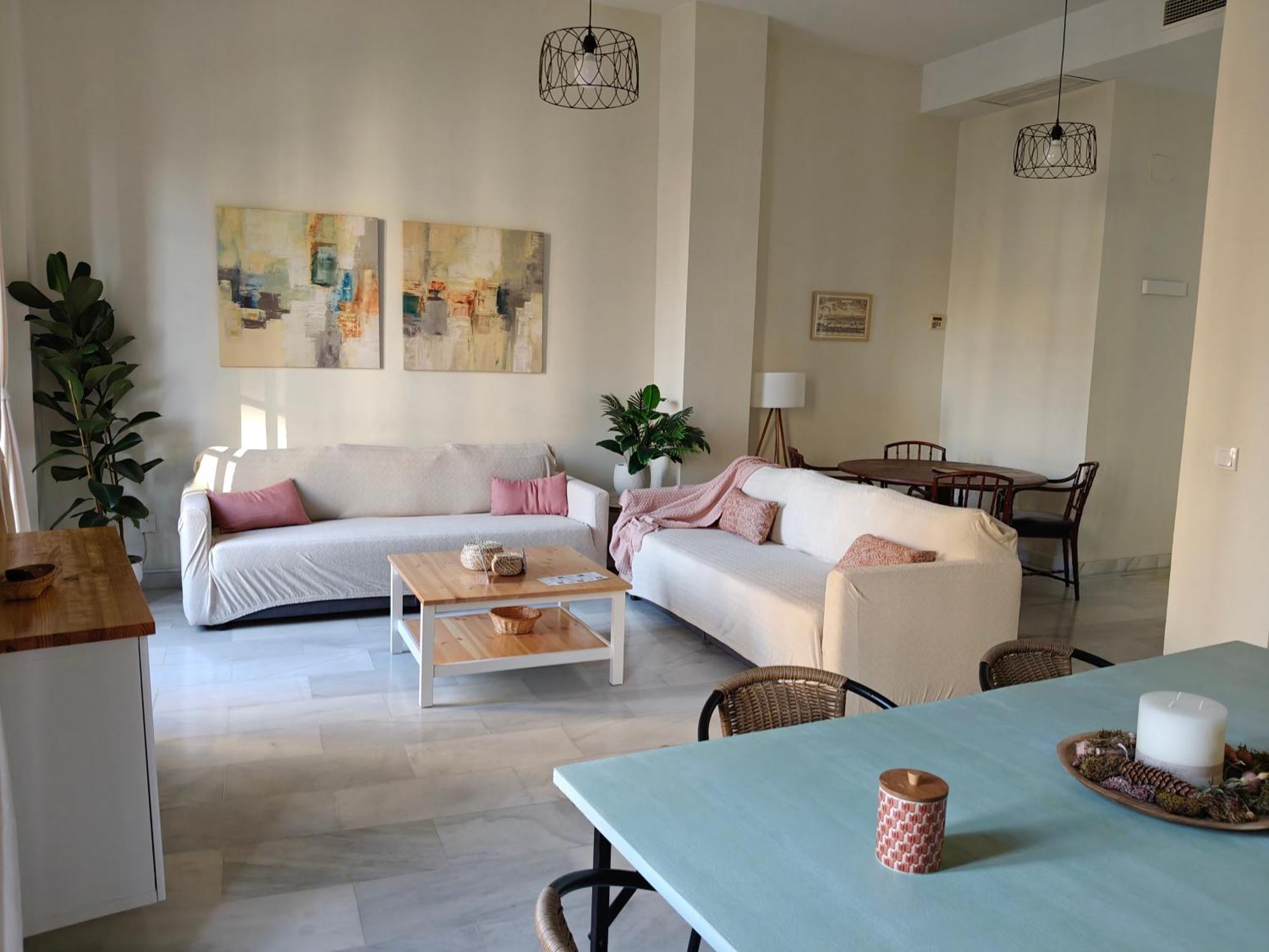 Charming Bright Apartment With Balconies On Cuesta Del Rosario Sevilla Exteriér fotografie