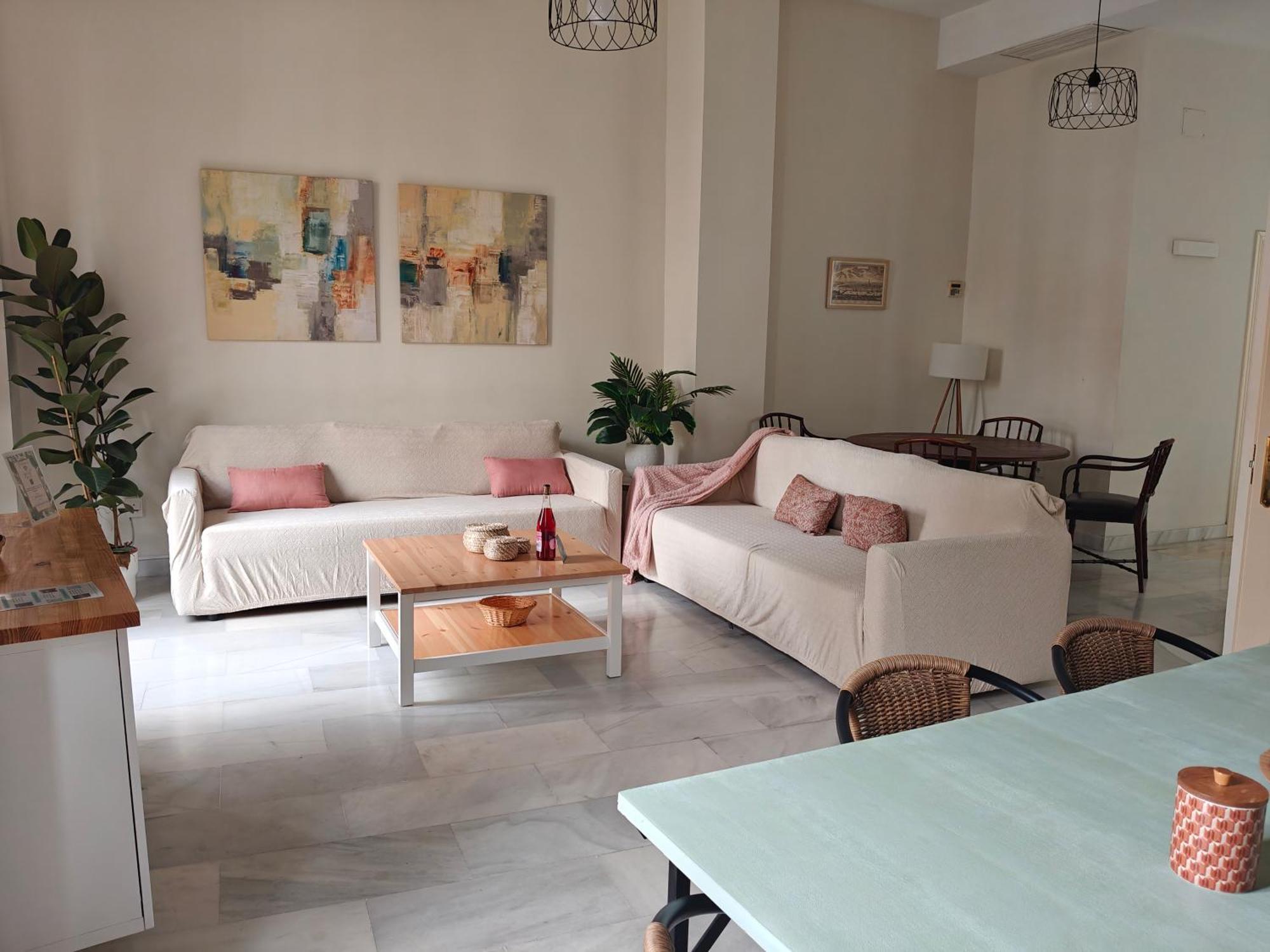 Charming Bright Apartment With Balconies On Cuesta Del Rosario Sevilla Exteriér fotografie