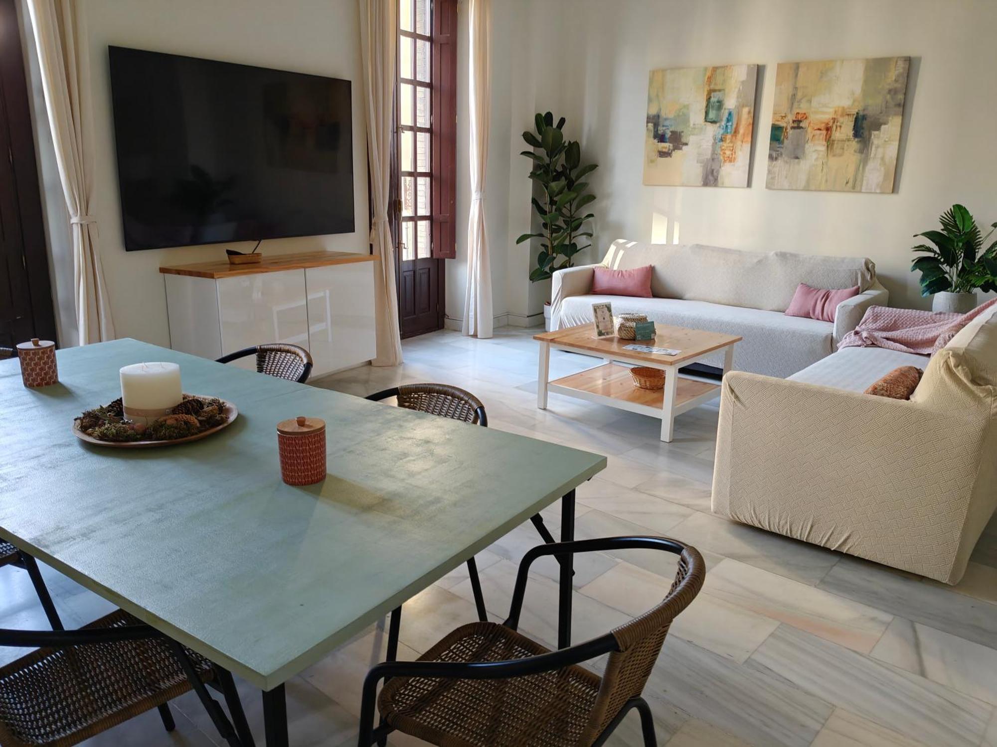 Charming Bright Apartment With Balconies On Cuesta Del Rosario Sevilla Exteriér fotografie
