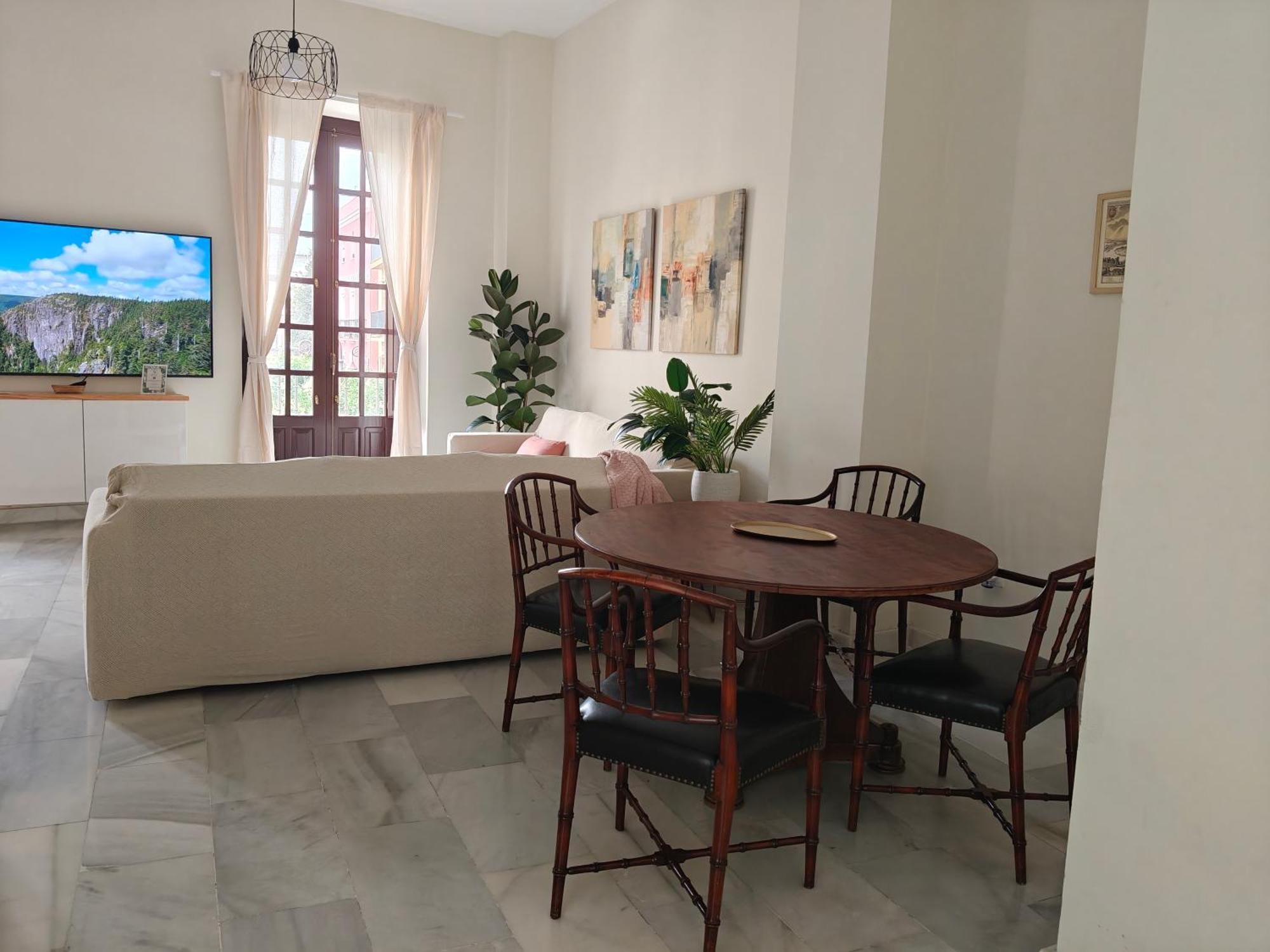 Charming Bright Apartment With Balconies On Cuesta Del Rosario Sevilla Exteriér fotografie